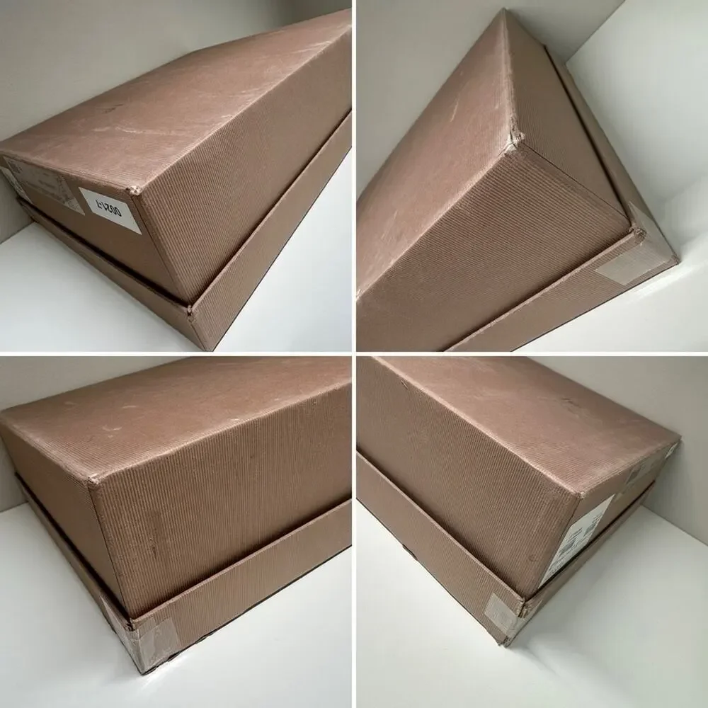 Gianvito Rossi | Shoe Box/2 Dist Bags | Tan | W14.5 x H11.75 x D4 in